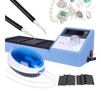 Saldatrice per gioielli, 70 W, termica, micro saldatrice a cera, con schermo di visualizzazione e controllo della temperatura regolabile, per la riparazione di gioielli con pietre diamantate