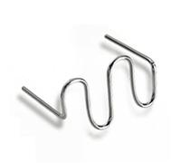 Saldatrice per plastica 100/500 pezzi di chiodi per saldatura in plastica per riparazione paraurti auto, kit di riparazione per saldatore in plastica, parti di chiodi cucitrice calda(S-500pcs)