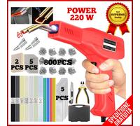 Saldatrice per Plastica 2in1 Saldatura POTENTE 220W Kit Saldatore VELOCE 800PCS