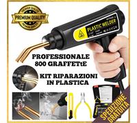 Saldatrice per Plastica 800Pcs Kit Saldatura VELOCE di Riparazione Auto