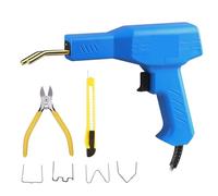 Saldatrice per plastica cucitrice calda Kit Di Riparazione Paraurti Per Saldatrice A Caldo Per Plastica, Saldatore Per Riparazione Plastica, Riparazione Paraurti Auto(Blue 400PCS)
