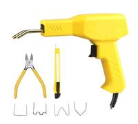 Saldatrice per plastica Kit Di Riparazione Paraurti Per Saldatrice A Caldo Per Plastica, Saldatore Per Riparazione Plastica, Riparazione Paraurti Auto 2-in-1 Saldatrice Plastica(Yellow 400PCS)