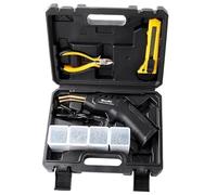Saldatrice per plastica Kit saldatore per plastica da 40 W, pistola termica per saldatore, saldatore da 4,0 Ah, punti metallici, strumento per la riparazione di paraurti auto