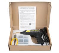 Saldatrice per plastica Pistola per saldatura plastica, saldatrice per riparazione paraurti auto,kit di riparazione paraurti, 400 pezzi, chiodi di riparazione Kit Riparazione Paraurti Auto(Paper box s