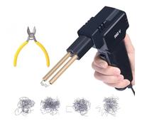 Saldatrice per plastica Pistola saldatrice per plastica serie 960-V, pinzatrice a caldo a riscaldamento rapido, strumenti portatili per la riparazione di paraurti per auto(960-V set2)