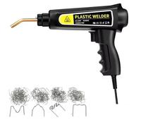 Saldatrice per plastica Pistola termica, saldatrice per plastica, saldatore per paraurti, graffette, kit di attrezzi per riparazione paraurti auto cucitrice calda(800pcs)