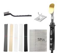 Saldatrice per plastica Saldatore elettrico per riparazione paraurti auto da 50 W, strumento per stiratura in pelle, kit per saldatura di materiali, cintura liscia per utensili