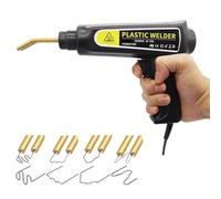 Saldatrice per plastica Saldatrice per plastica da 70 W, kit di riparazione paraurti per auto,pinzatrice a caldo, pistola per pinzatrice a caldo per riparazione plastica cucitrice calda(SET 1)