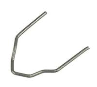 Saldatrice per plastica Saldatrice per plastica rossa 50W Pistola sparachiodi a caldo con 200 chiodi Kit di riparazione paraurti auto Strumento per garage PVC cucitrice calda(0.8 V nails)