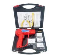 Saldatrice per plastica Saldatrice per plastica, saldatore da 70 W, kit di strumenti per la riparazione di paraurti auto, saldatrice a punti, pistola per saldatrice in PVC(1000 Pcs With Box1)