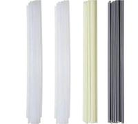 Saldatrice per plastica Set di bacchette per saldatura in plastica da 20/50/100 pezzi, 20 cm, in PP/PE/PVC/ABS, in polipropilene, per la riparazione di paraurti auto. cucitrice calda(Type A,100pcs)