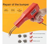 Saldatrice per saldatore di plastica Pistola per saldatura per paraurti per auto 4 tipi di graffette per riparazioni di paraurti/kayak/prodotti in plastica