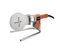 NEO TOOLS Saldatrice per tubi in plastica 1200 W, per manicotti e tubi: PE, PP, PB con diametro fino a 110 mm, alimentazione 230 V, 50 Hz, massa 6,9 kg, temperatura testa 260 °C, struttura, valigetta