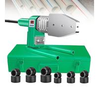 Saldatrice per tubi in plastica, display digitale Saldatrice per tubi in plastica a fusione a caldo Temperatura 0-320 °C, 20-25-32-40-50-63 mm Matrice per tubi Ppr Pe Pp,1000W