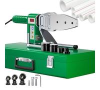 Saldatrice Per Tubi In Plastica, Macchina Per Fusione A Caldo Con Doppia Dissipazione Del Calore, Per Tubi In Pe/Ppr/Pb/Hdpe, Temperatura 0-380 ℃, Display Digitale A Doppio Tubo,#32