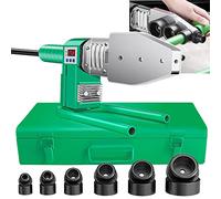 Saldatrice Per Tubi In Plastica,Saldatrice A Fusione Per Tubi Con Display Digitale Ppr,Per Tubi Ppr Pe Pp (20-63Mm), Temperatura 0-320 ℃,Doppia Dissipazione Del Calore, Linea Antiscottatura,#63