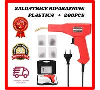 Saldatrice Plastica Saldatura per Riparazione Salda Plastica Calda Graffette 50W