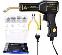 Saldatrice Plastica Calda 50W Kit Riparazione Paraurti Auto Con Graffette profes