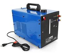 Saldatrice professionale per raffreddamento ad acqua, AC/DC, Tig Wig Mig, Welding Machine 370 W, 10 l, raffreddamento ad acqua, pompe per acqua Vortex (blu)