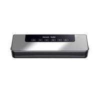 Saldatrice sottovuoto, Sigillatrice sottovuoto portatile completamente automatica con tenuta più lunga, modalità asciutto e bagnato for la sigillatura(Grey+50 Bags)