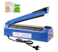 Saldatrice stagnola da 300 mm - Dispositivo di saldatura a mano con larghezza di 3 mm di tenuta, regolazione della temperatura a 8 livelli, sigillatrice a caldo, adatto per sacchetti di plastica,