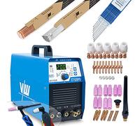 Saldatrice TIG 200 Ampere con taglierina al plasma con 50 Amp DC TIG TIG MMA Saldatrice inverter MMA | CT520PD set