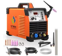 Saldatrice TIG AC/DC 250A Inverter IGBT LCD MMA ARC Alluminio Acciaio