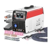 Saldatrice TIG AC/DC con inverter HF a impulsi da 200 A, saldatrice a punto freddo for alluminio, saldatrice TIG multiprocesso