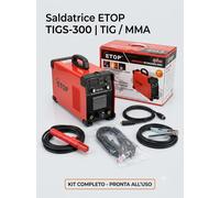 VEVOR Saldatrice TIG Pulse MMA IGBT Inverter 205 A LED Avviamento Caldo 110/220 V