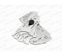 Saldatura a filetto 7 lame calibro da 1/8 a 1" II perfetto per il controllo d...