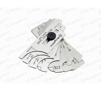 Saldatura a filetto a 7 lame calibro da 1/8 a 1" II perfetto per il controllo...