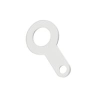 Saldatura a testa singola con guarnizione in ottone stagnato da 500 pezzi, diametro interno 4,2 mm