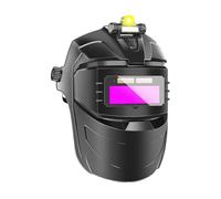 Saldatura automatica - Casco per saldatura auto oscurante, ultra ottico, anti-riflesso, ampia protezione per il viso, protezione per il viso, regolabile, per costruzione e riparazione auto