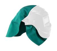 Saldatura Caschi Coperture Protettive Bavaglino Coppia Alta Temperatura Tessuto Resistente Sistemi Clip On Sicuri per Professionale Saldatura Pelle Caschi Accessori