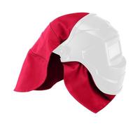 Saldatura Caschi Coperture Protettive Bavaglino Coppia Alta Temperatura Tessuto Resistente Sistemi Clip On Sicuro per Caschi Saldatura Professionale Attrezzatura Protettiva