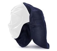 Saldatura Caschi Coperture Protettive Coppia di Bavaglini Resistente Alle Alte Temperature Tessuto Sicuro Clip On Sistemi per Saldatura Professionale Caschi Spatter Guards