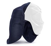 Saldatura Caschi Coperture Protettive Coppia di Bavaglino Resistente Alle Alte Temperature Tessuto Sicuro Clip On Sistemi per Professionale Leggero Saldatura Caschi Copertura