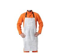 Saldatura del grembiule isolamento a calore diviso in pelle lavoro protettivo grembiuli resistenti a fiamma resistenti ai vestiti for la sicurezza sul posto di lavoro Resistente al calore e alla fiamm