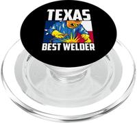 Saldatura della bandiera texana del Texas Best Welder Ironsmith Ironsmith PopSockets PopGrip per MagSafe