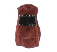 Saldatura filtro oscurante automatico lente saldatore cappuccio saldatura maschera traspirante giallo montato sulla testa rettifica