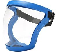 Saldatura Full Face Shield Anti-appannamento Protezione Viso Maschera Trasparente per Carpenteria Foratura Saldatura Grinding e Diserbo Design Comodo