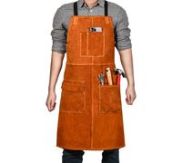 Saldatura Grembiule Da Lavoro in Pelle Da Uomo,Heavy Duty Shop Grembiule, Grembi