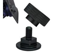 Saldatura Headgear Fasteners, alluminio Hood Clips 2,5 cm, Silicone Gasket Secure Fit, Soldering Helmet Attachment, Electrical Accessories for Welding Safety, Black