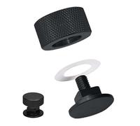 Saldatura Hood Fasteners, alluminio Headgear Knobs, Secure Fit Design, Long Lasting and Lightweight, Silicone Gasket Included, Soldering Hat Attachment for Electrical Work