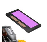 Saldatura Lens, Solar-Powered Auto-Darkening Filter Panel, True Color View, Replacement Part, Durable Shield Accessory, Eye Protection Upgrade for Standard Welding Helmets