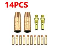 Saldatura Nozzle Conduttivo Nozzle 21-50 Ugelli Accessori for 0.035 Mig Cavi