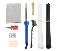 Saldatura professionale - Controllo preciso della temperatura metallo+ABS | Paraurti saldatore e stiratura in pelle per riparazione automobilistica, motocicletta, officina e casa