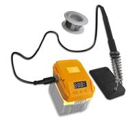 Saldatura Strumento Digitale Saldatore Stazione per Dewalt 18/20V Batteria