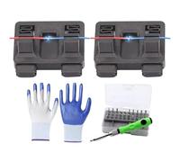 Saldatura Tavolo Clamp, Soldering Wire Holder, Circuit Repair Tools, Gloves and Screwdriver, Multi-Purpose Helping Hand Tool for Electronics Repair, Plumbing, Jewelry Making, Black