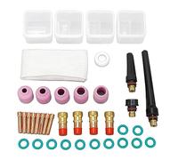 Saldatura TIG con tazza di vetro ugello in ceramica per torcia WP17 18 26